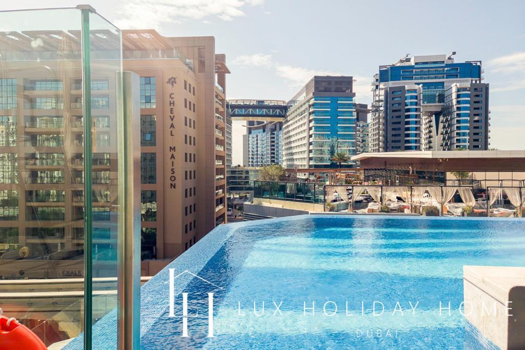 Lux Iconic Views At The Palm Tower Suite 2 두바이 외부 사진