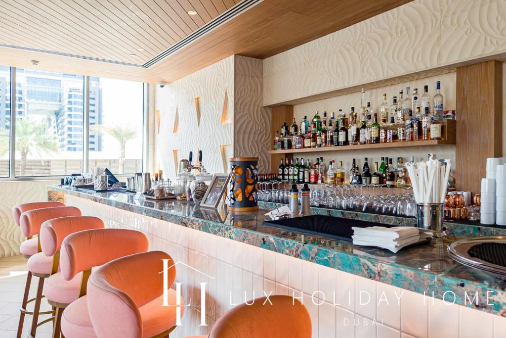 Lux Iconic Views At The Palm Tower Suite 2 두바이 외부 사진