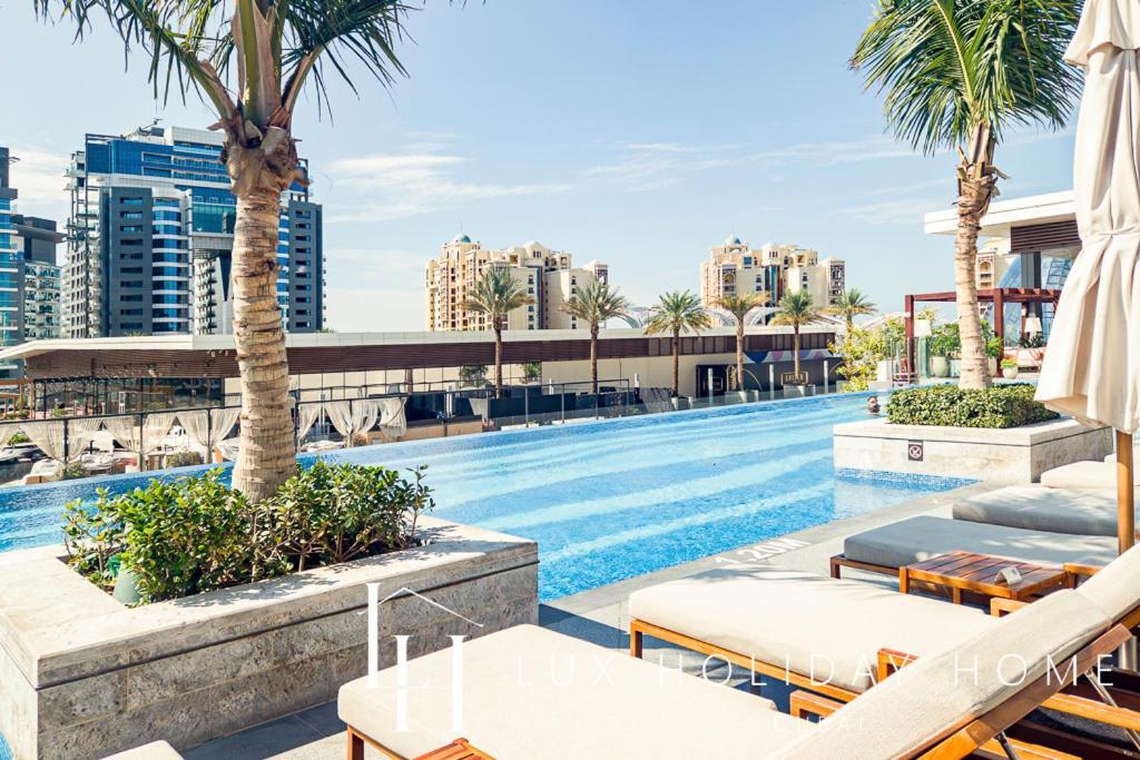 Lux Iconic Views At The Palm Tower Suite 2 두바이 외부 사진